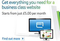 Get everything you need for a business class website